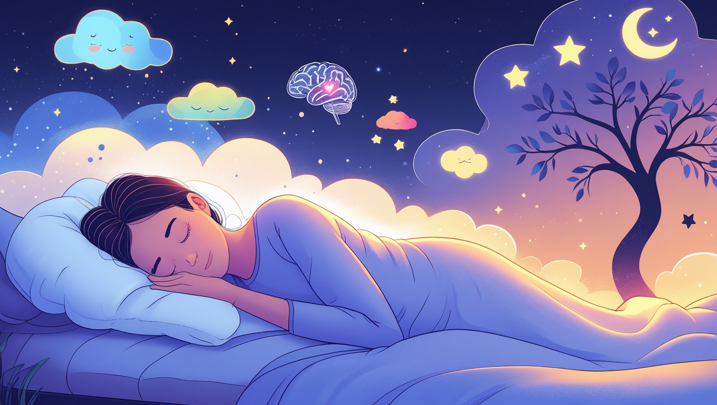 Dormir bem não é luxo, é autocuidado: o cérebro se restaura e se fortalece durante o sono.